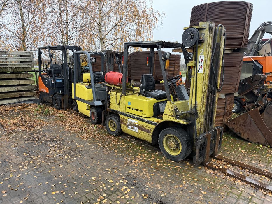 Wózek widłowy toyota nissan Polecam