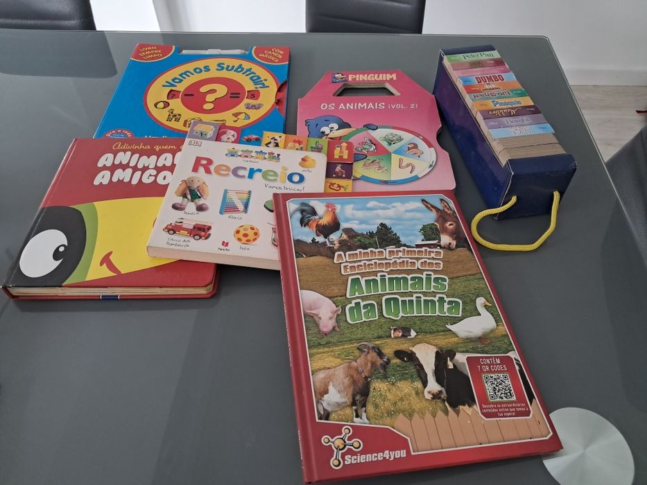 Conjunto de Livros infantis 0 a 3 anos 15€