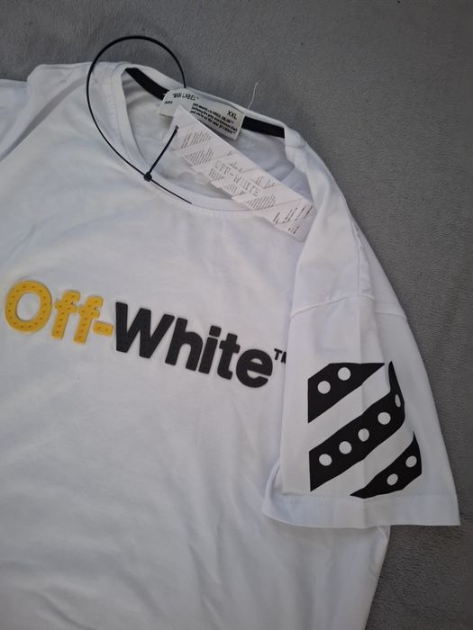 T-Shirt Off-White L nowy z metką w folii