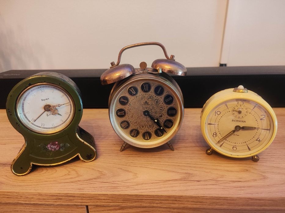 Relógios despertadores vintage