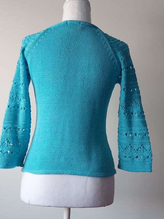 Camisola de Linha Turquesa - Tam° M