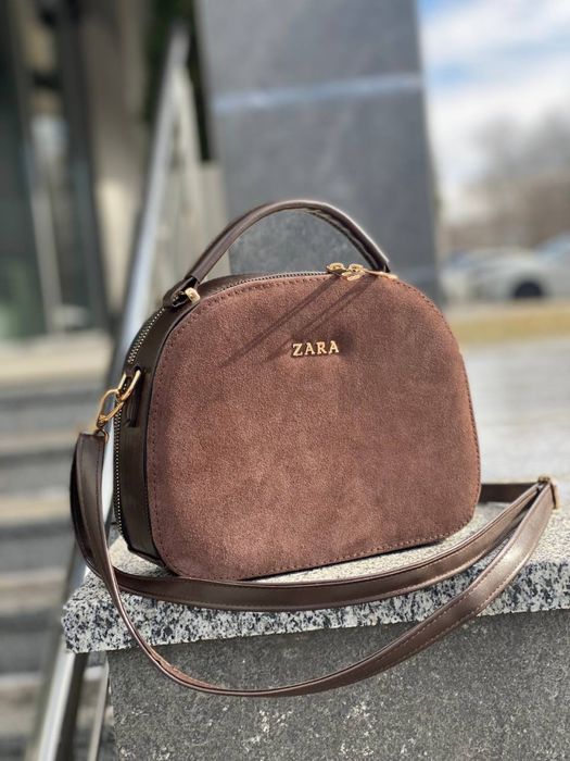 Сумка жіноча замшева