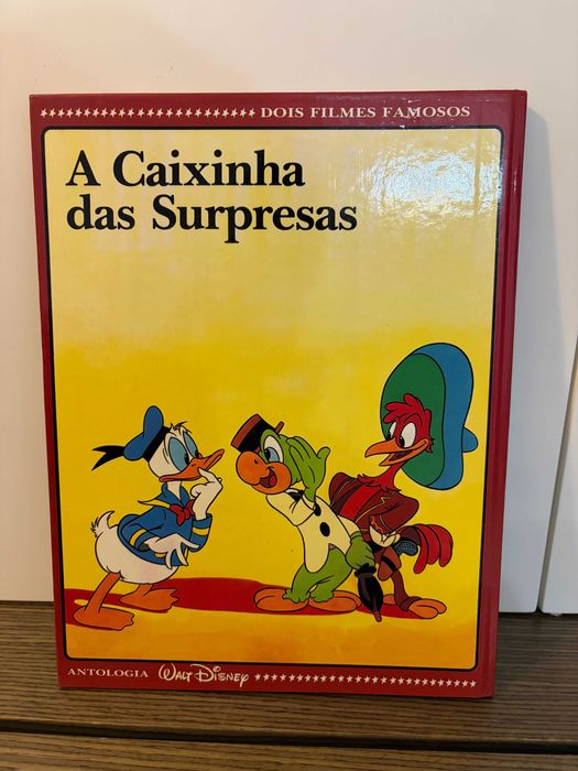 Livro Disney "Pinóquio / A Caixinha das Surpresas" 1988 - Como novo