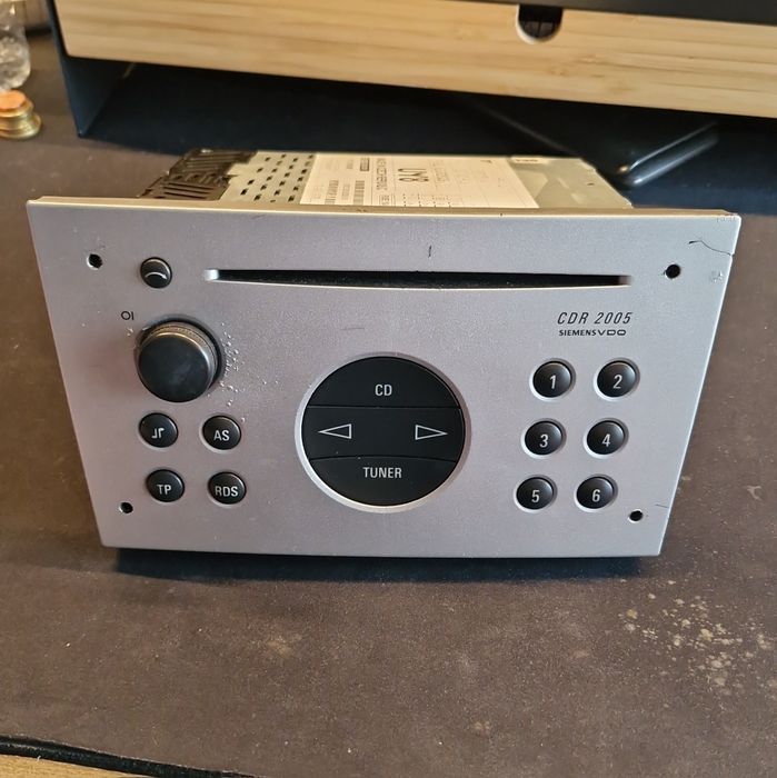Radio original CDR 2005 SIEMENS VDO + Suporte