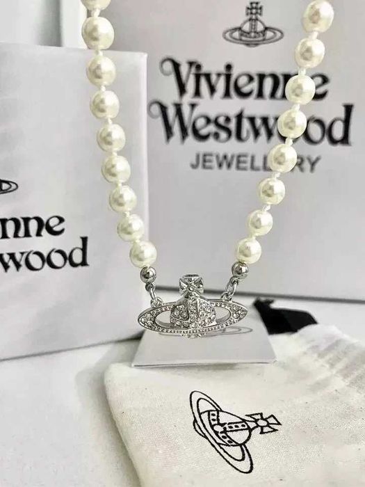 Колье / Подвеска Vivienne Westwood с жемчугом (Вивьен Вествуд) набор
