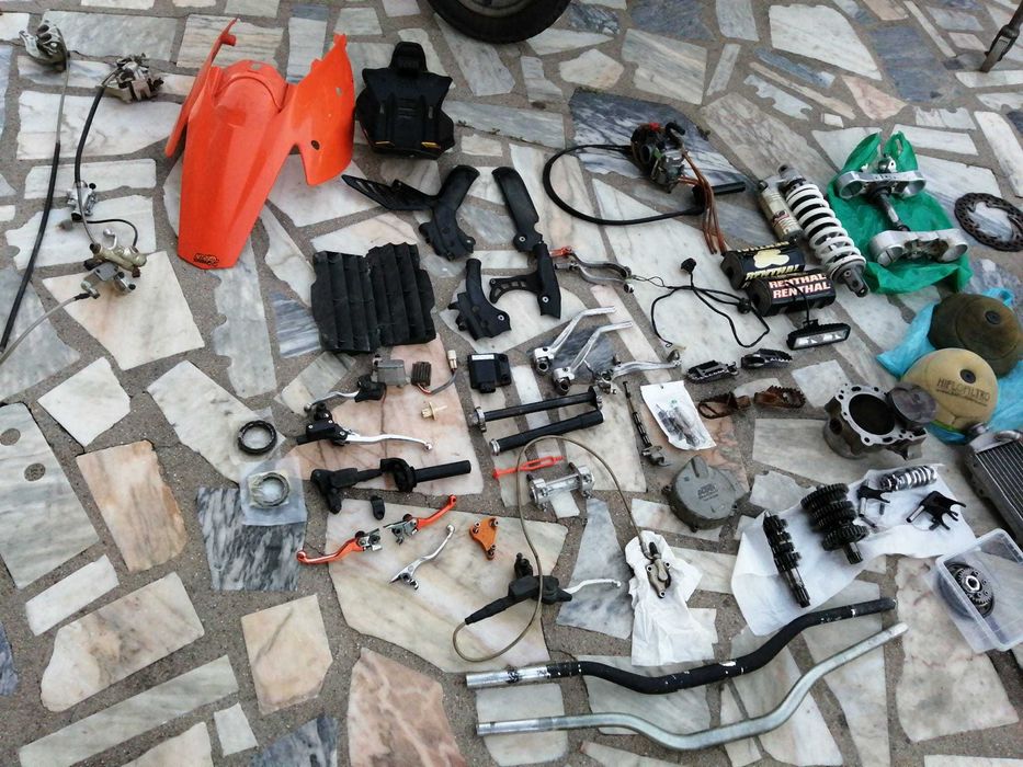 Peças KTM usadas