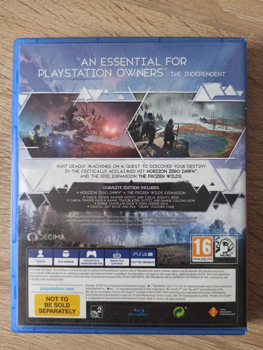 Horizon: Zero Dawn  Edycja Kompletna PS4 (stan 6/6)