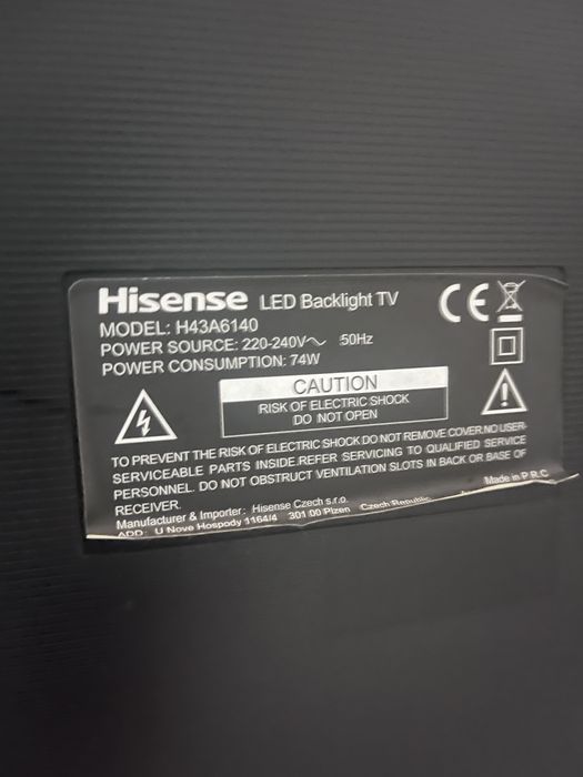 Televisão smart grande marca hisense
