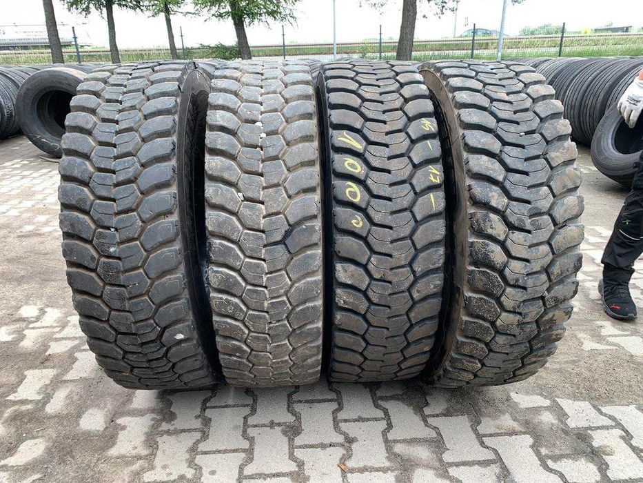 Opony używane ciężarowe napęd 315/80R22.5 MICHELIN X WORKS D / 15-19mm