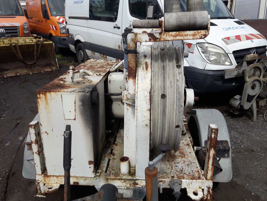 Hamownik hydrauliczny do kabla zwalniacz wciągarka  kablowy