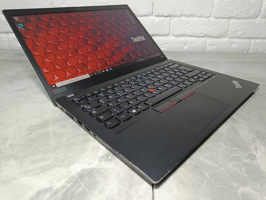 Ноутбук Lenovo T490s FULL HD IPS i7-8665U 16GB DDR4 SSD m2 NVME 256GB