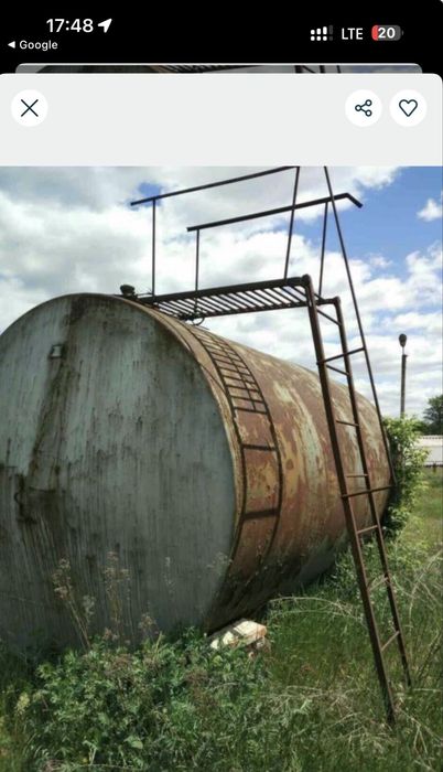 Продам металеві бочки для палива