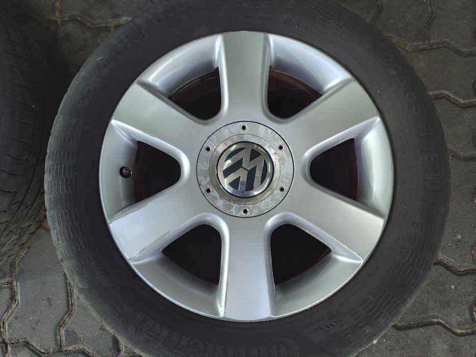 Jantes Vw R16 Com Pneus 205/55 Furação 5X112