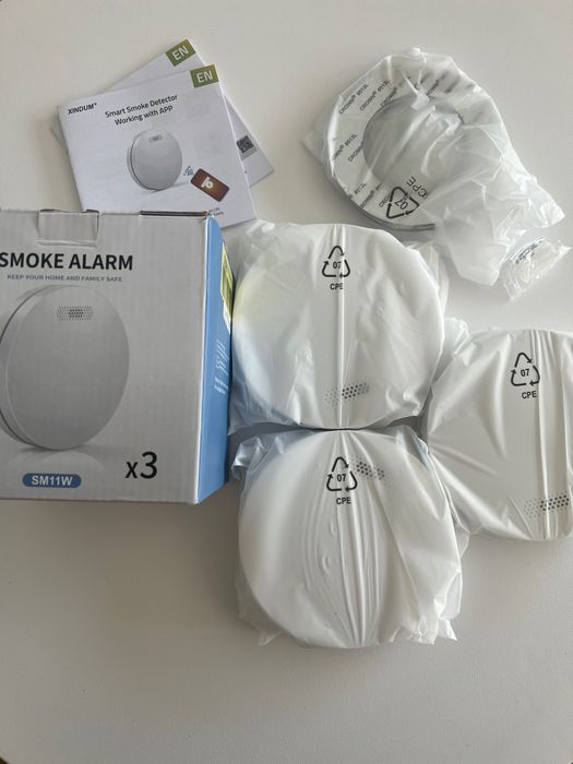3 aparelhos - Alarme de fumo Wifi