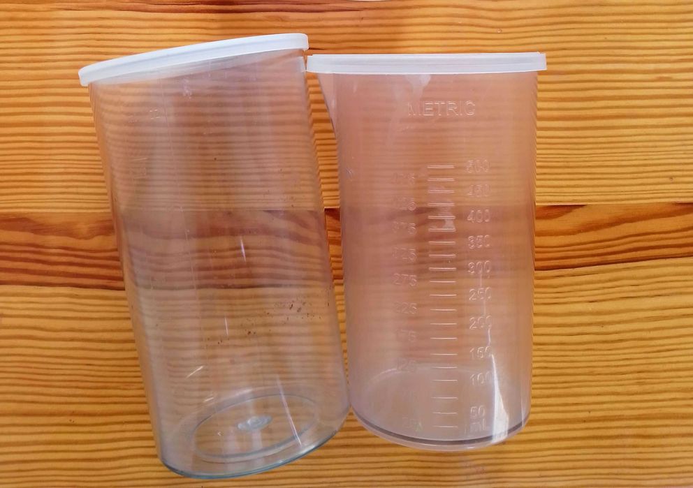 мерный стакан 0.5 л пластик, для еды, питья малышу