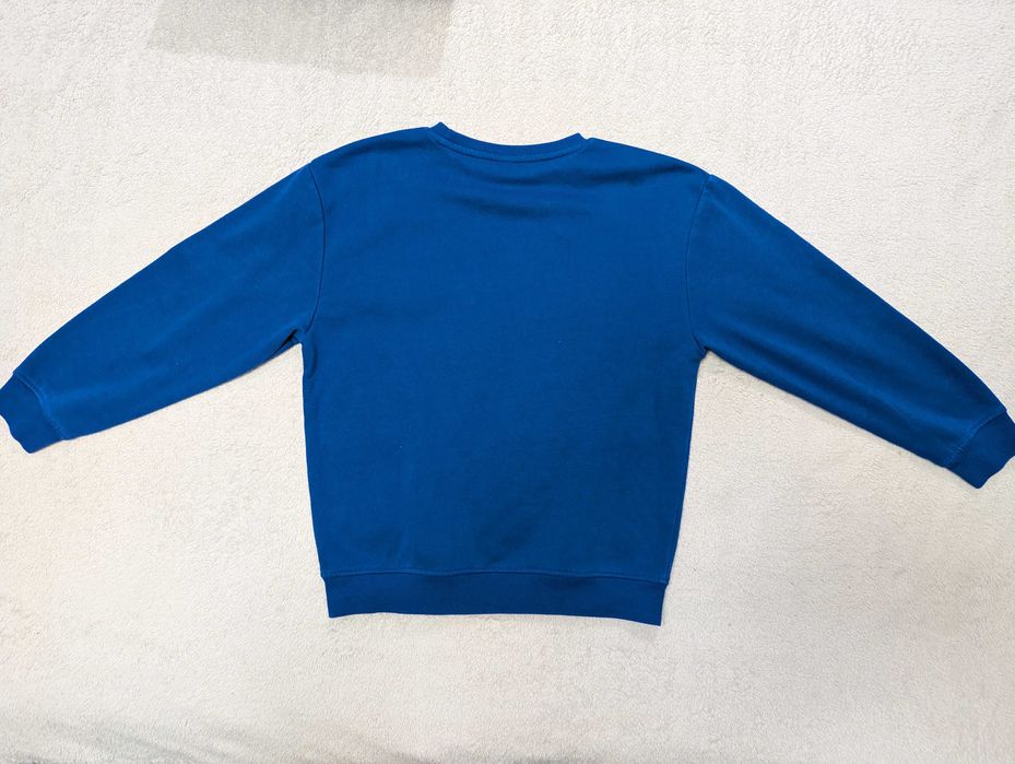 Niebieska chabrowa bluza dresowa Myszka Mickey i Kaczor Donald 140