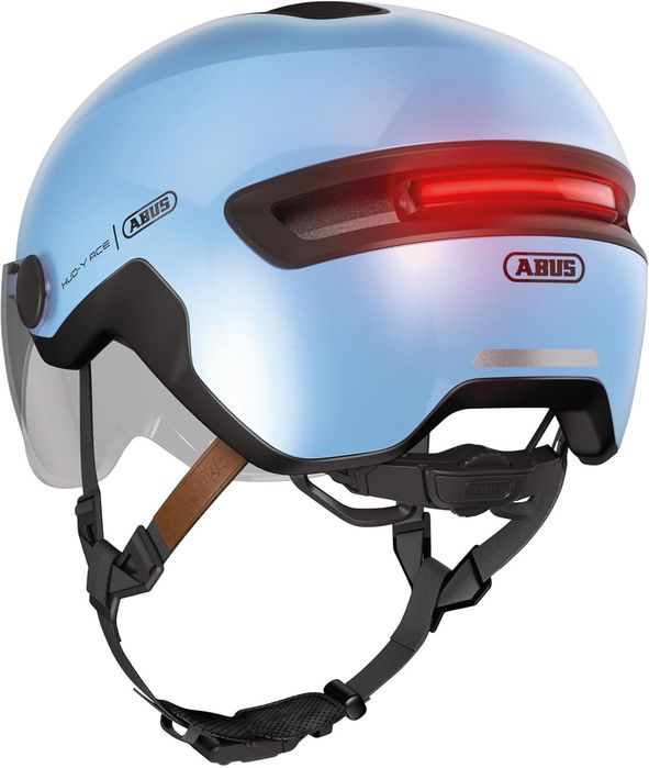 Kask rowerowy Abus HUD-Y ACE Iced Blue Rozmiar M: 54-58 cm