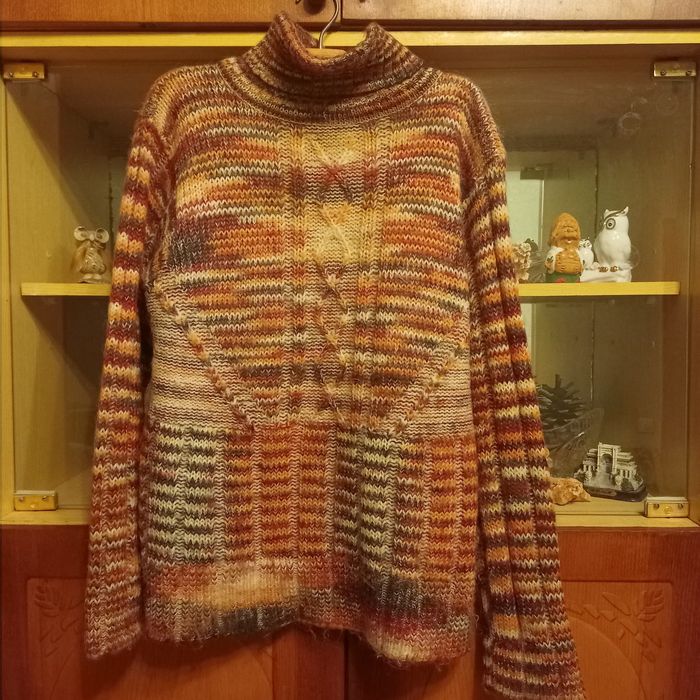 Теплий зимовий светр