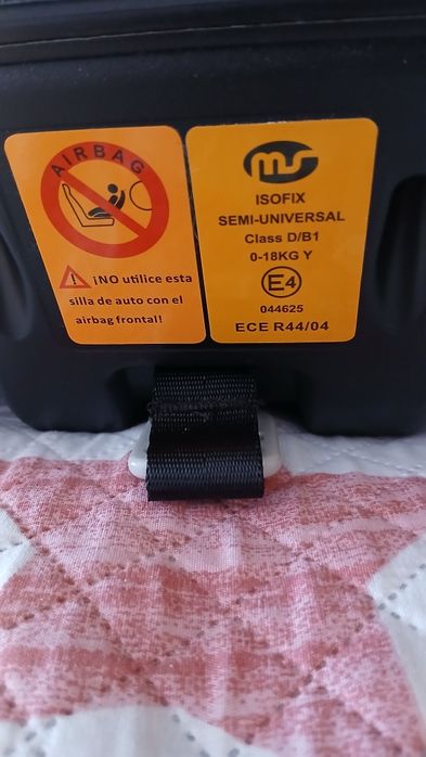 Cadeira Auto Bebé MS Swivel 360º Isofix – Conforto & Segurança