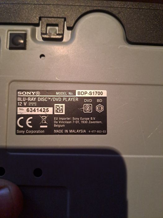 odtwarzacz blu-ray sony BDP-S1700 nowy