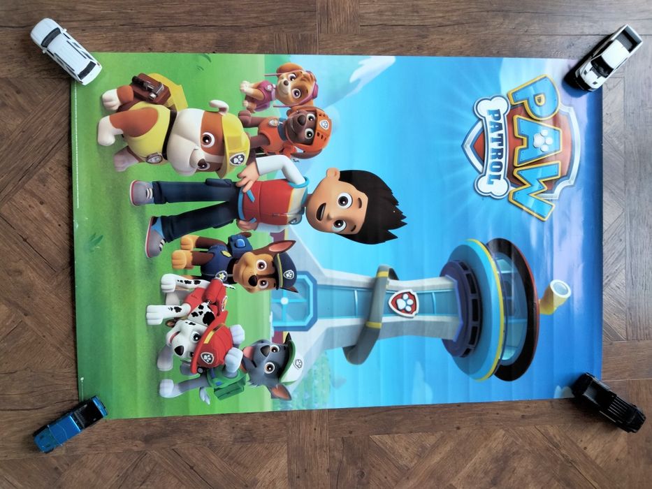 Psi Patrol Paw Patrol Spider-man plakaty