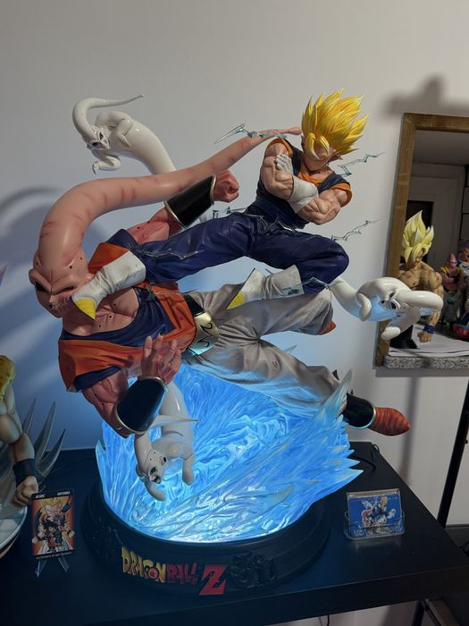 Vegito vs buu resina kd collectibles recast