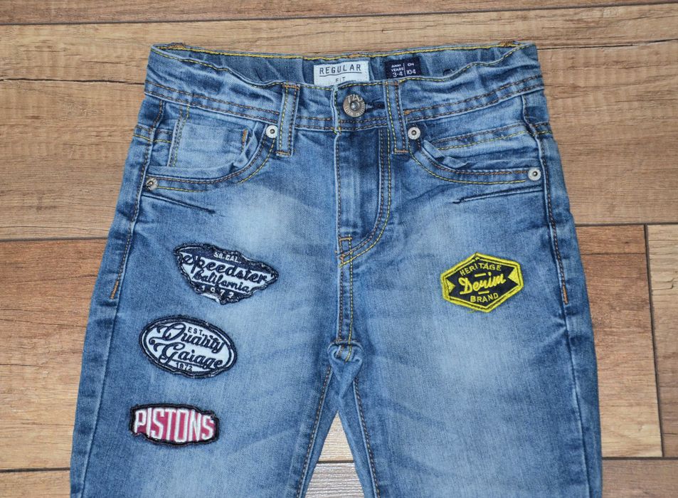 Джинси хлопчику OVS на 3-4 роки, 98-104 см