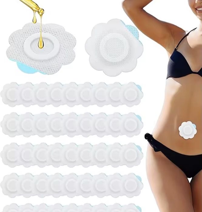 Zestaw 45 szt plastrów pępek