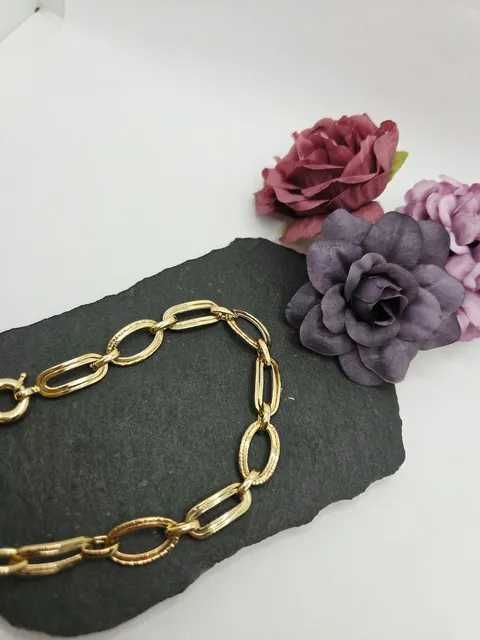 Złota Bransoletka Próba 585 14k Długość 19,5cm