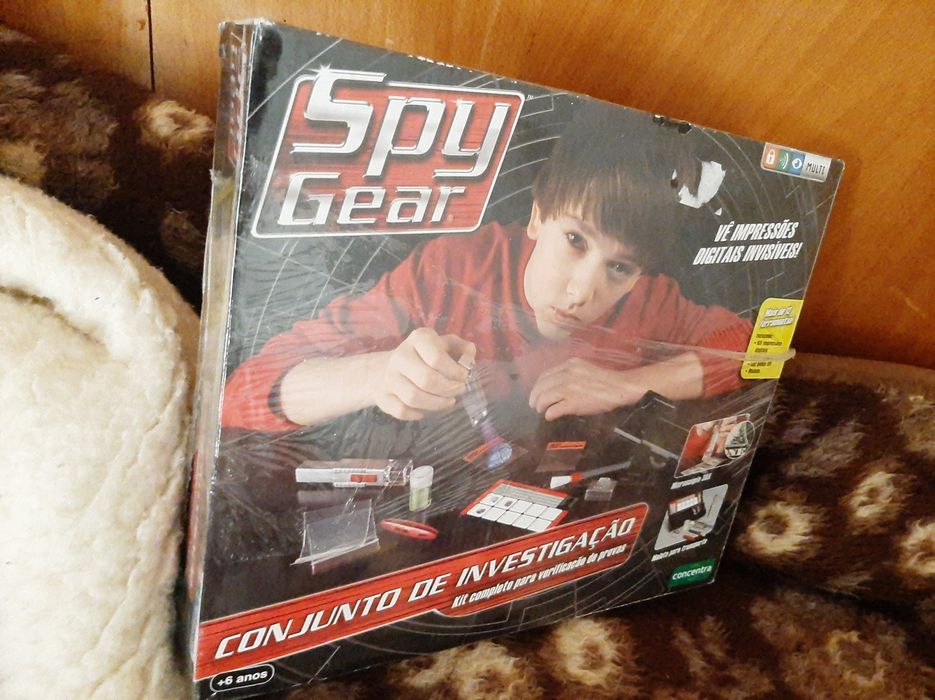 Spy Gear Jogo Novo Conj. Investigação Concentra
