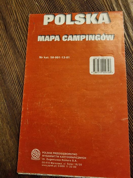 Mapa campingów w Polsce