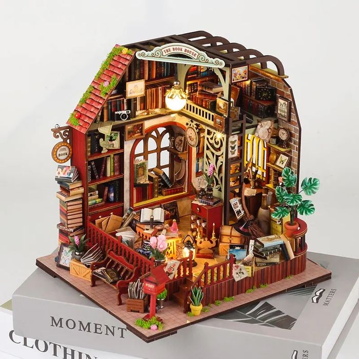 Румбокс «Книжковий магазин» Book House  Інтерʼєрний конструктор