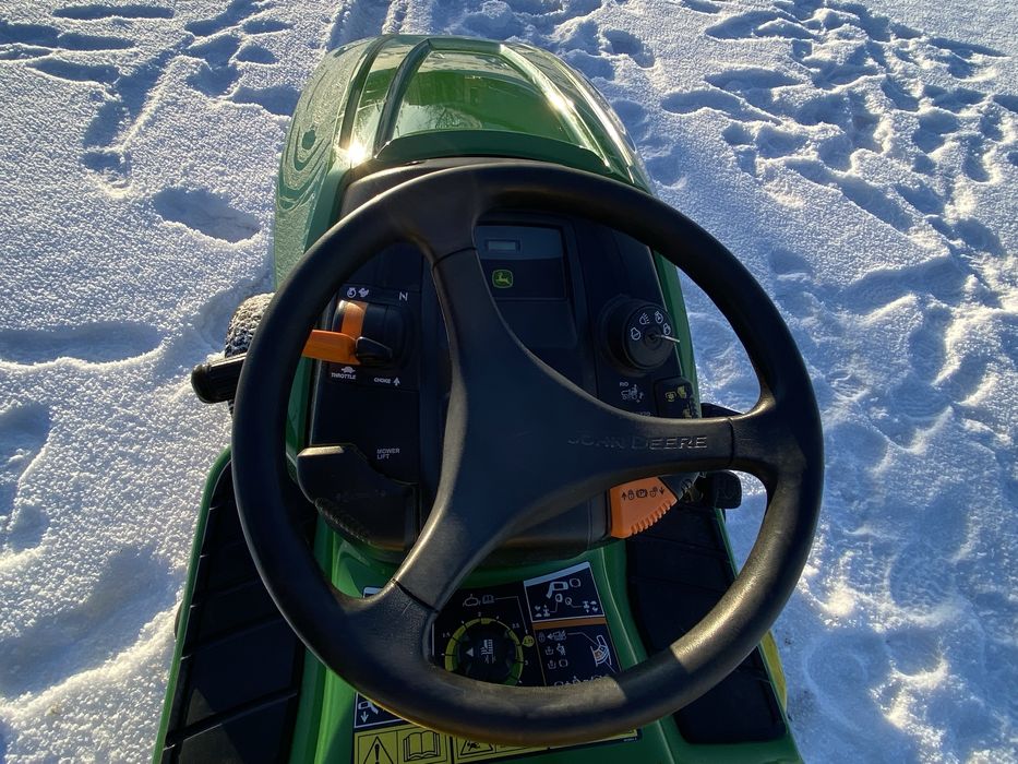 john deere газонокосилка