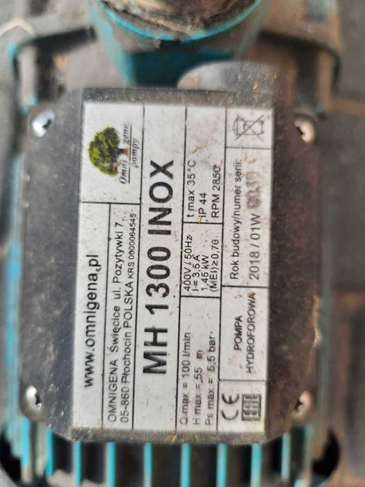 Sprzedam pompę do hydroforu