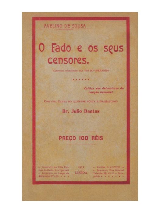O Fado e os Seus Censores