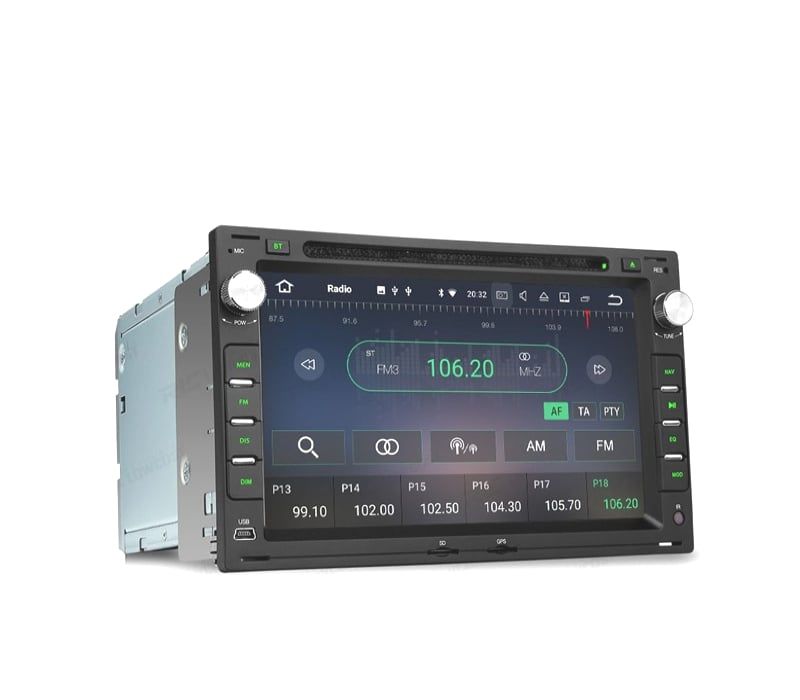 AUTO RADIO GPS ANDROID 10 PARA VOLKSWAGEN VW 7" USB GPS TACTIL HD