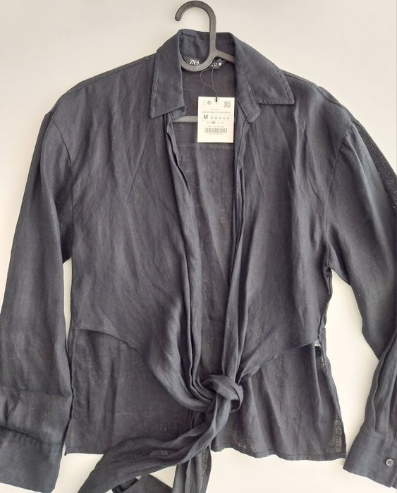 Camisa nova de linho da Zara