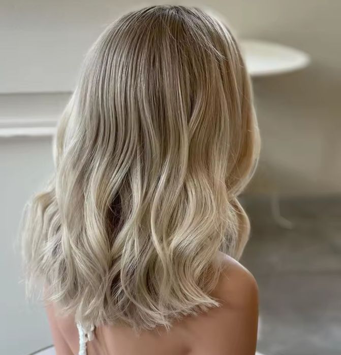 Peruka z włosów Europejskich lux medyczna