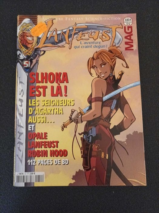 Lote de 5 revistas comics Lanfeust MAG 45-58 ano 2002/3 SOLEIL