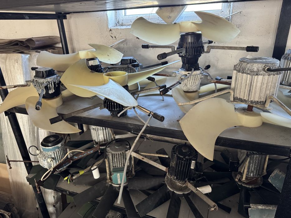 Wentylator do chlewni i do obory - komin wentylacyjny