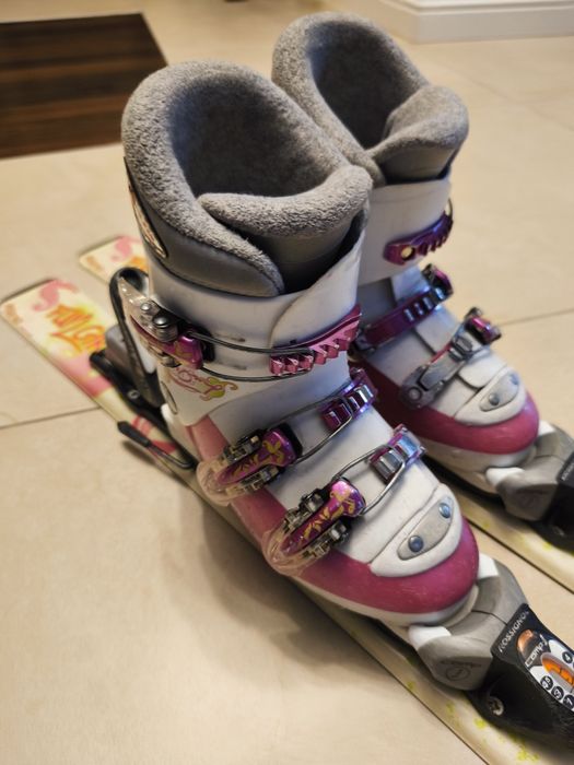 Narty z Butami dziecięce komplet