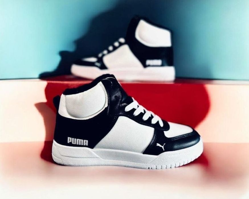 Жіночі зимові кросівки Puma/натуральная кожа/зимние ботинки пума +7-21
