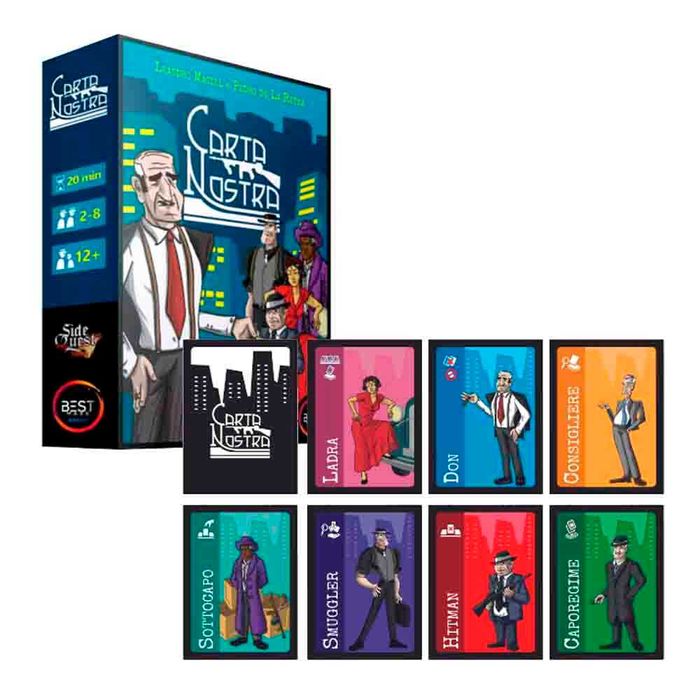 Carta Nostra Leandro Maciel Jogo de Cartas Side Quest Best Mark Group