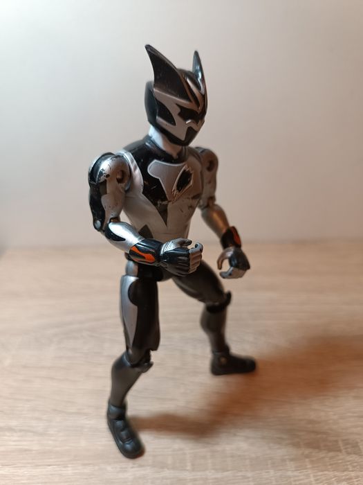 Power Rangers Jungle Fury Black Bat Ranger Figurka akcji Bandai 2007