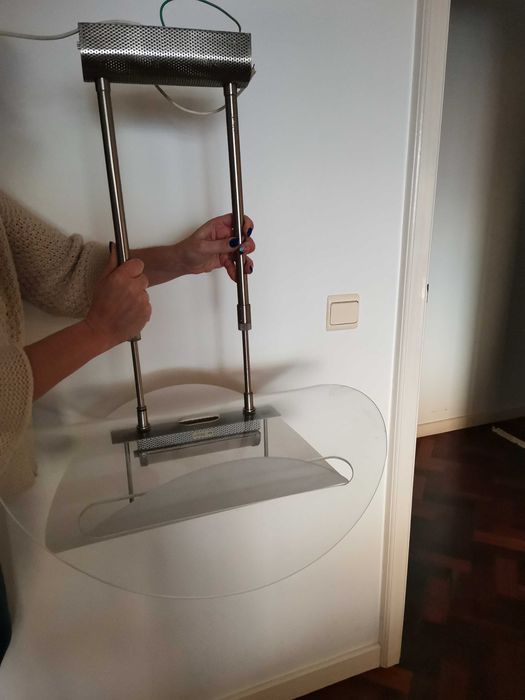 Bonito conjunto de 2 candeeiros de tecto