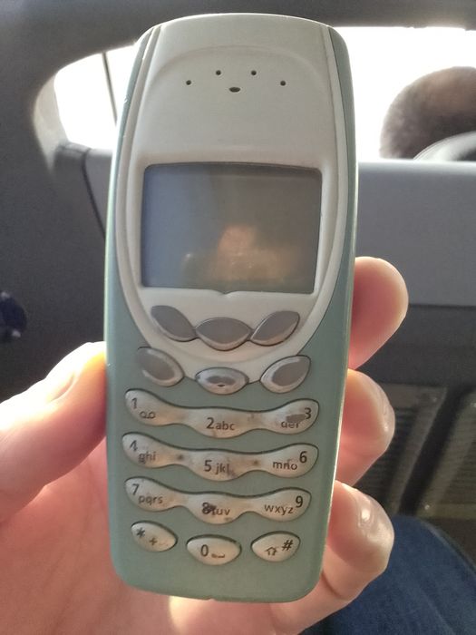 Nokia 3410 a funcionar