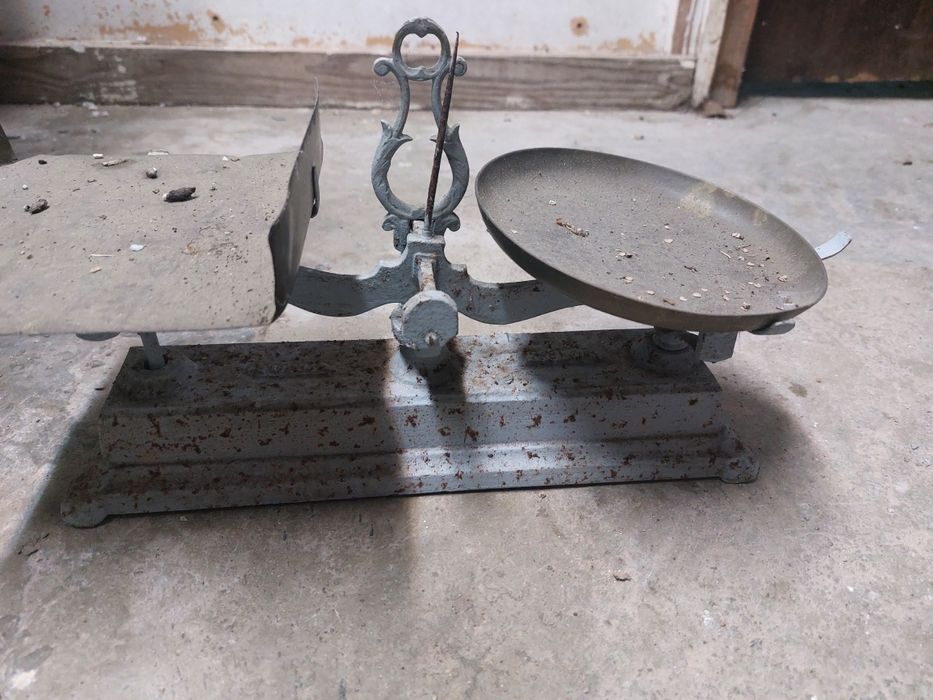 Balança de pratos Vintage