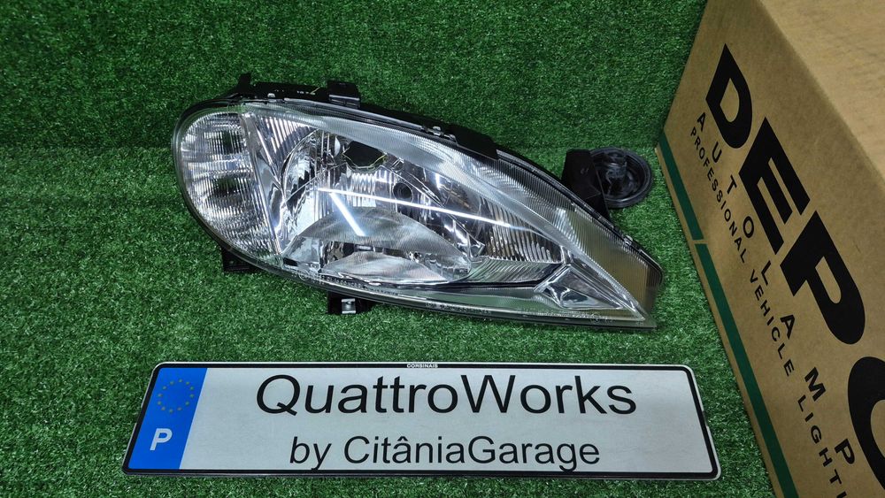 Otica Farol Frente Direita Renault Megane I 1999 Em Diante 551-1134R-LD-EM NOVO