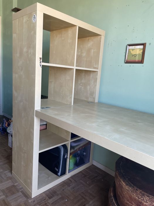 Secretary + KALLAX shelf64586131361411122