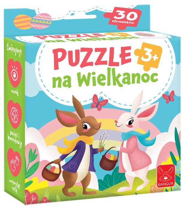 Puzzle Na Wielkanoc. Nowy Produkt